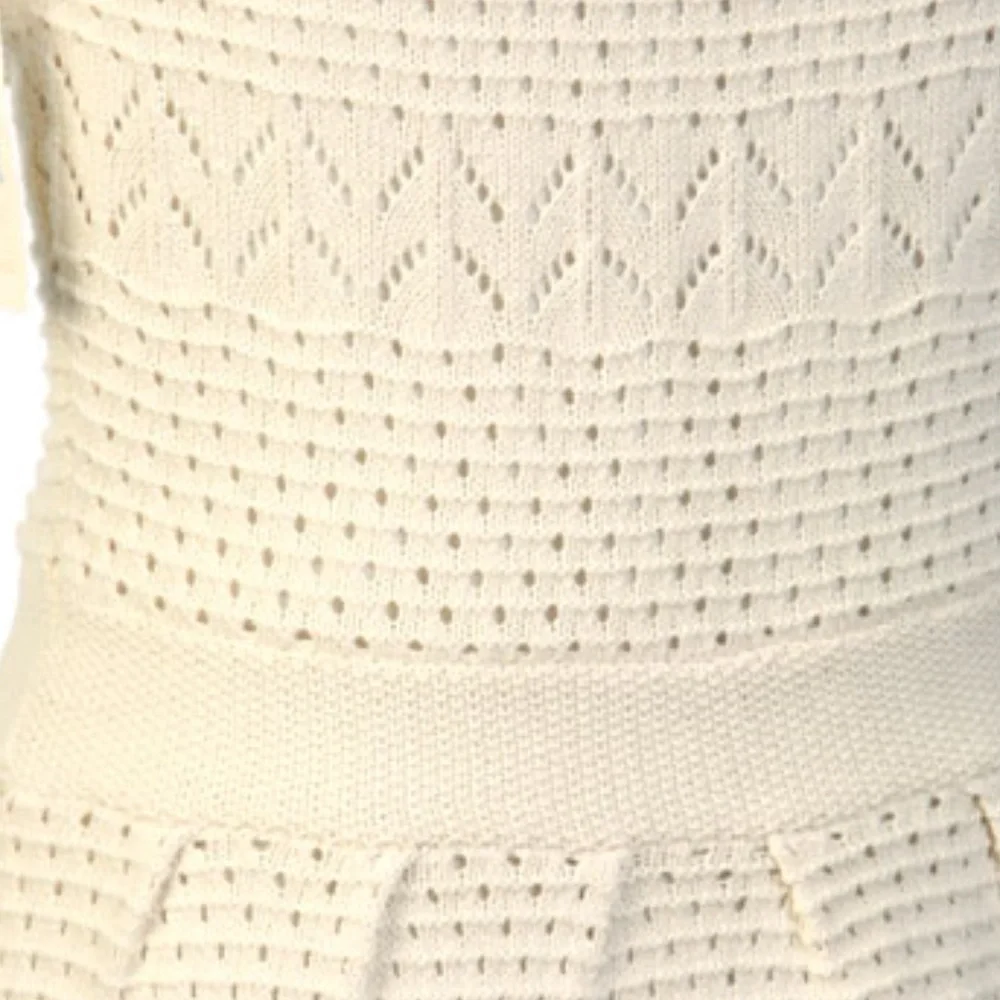 NWT Jessica Simpson Casual White  Knit Summer Dress size S - Picture 2 of 5